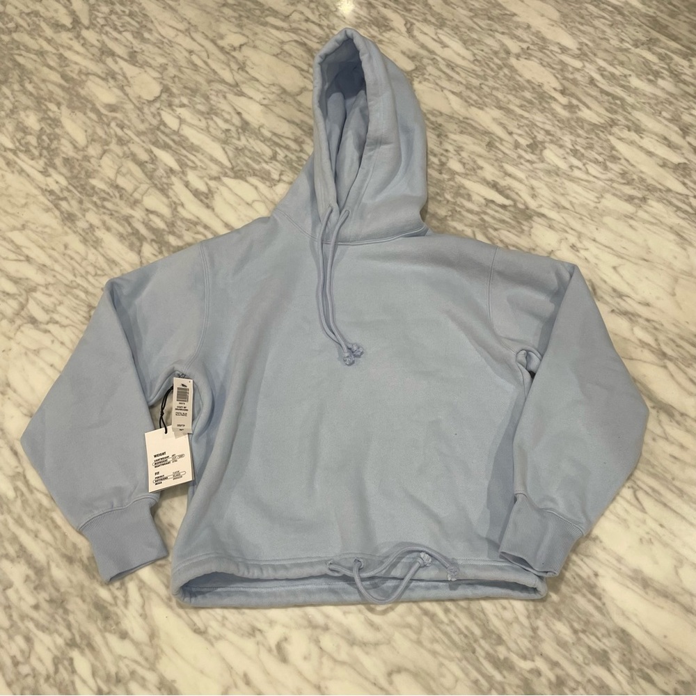 NWT TNA Cozy Fleece Boyfriend Drawcord Hoodie